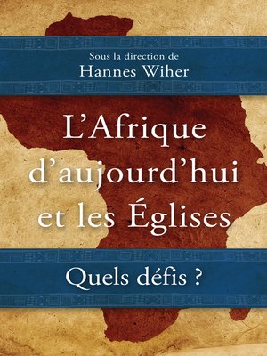 cover image of L'Afrique d'aujourd'hui et les Églises